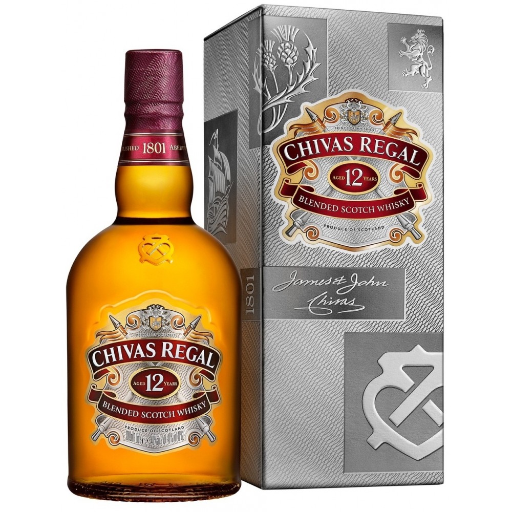 Chivas Regal 12 Year Old 750ML