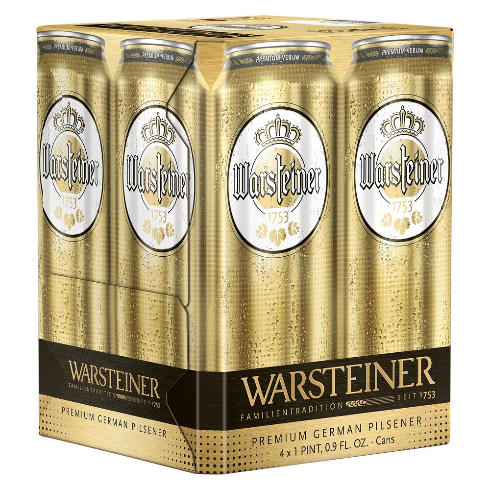 Warsteiner Premium Beer 24 x 33cl 4.8% vol